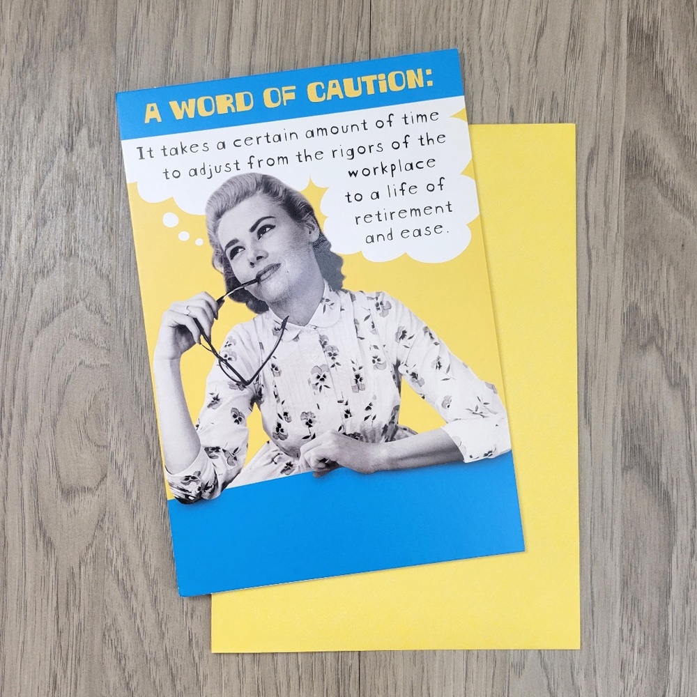 Happy Retirement Retro Greeting Card for Anyone, Hallmark